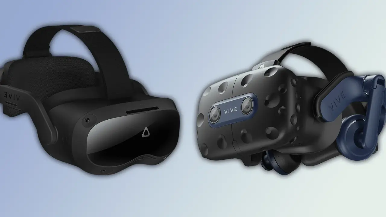 HTC Vive Pro 2 ו-Focus 3 הם שני אוזניות מציאות מדומה של HTC.