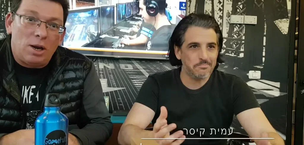עמית קיסר עם ד״ר חנן גזית, מרץ 2017