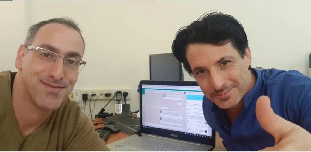 עמית קיסר בפגישה עם מרכז אומץ, 3 בפברואר 2019
