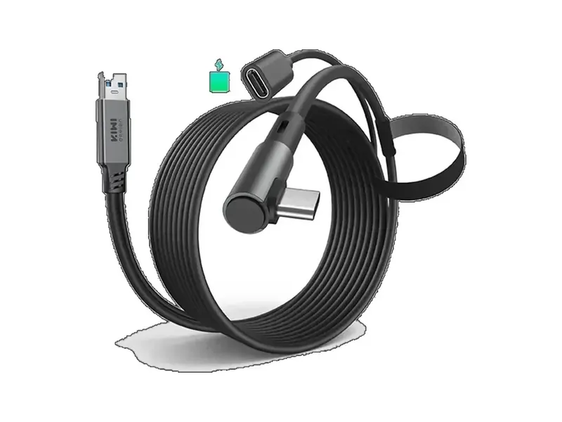 KIWI design L1 Plus – כבל Link עם טעינה ל-Meta Quest ו-Pico 4