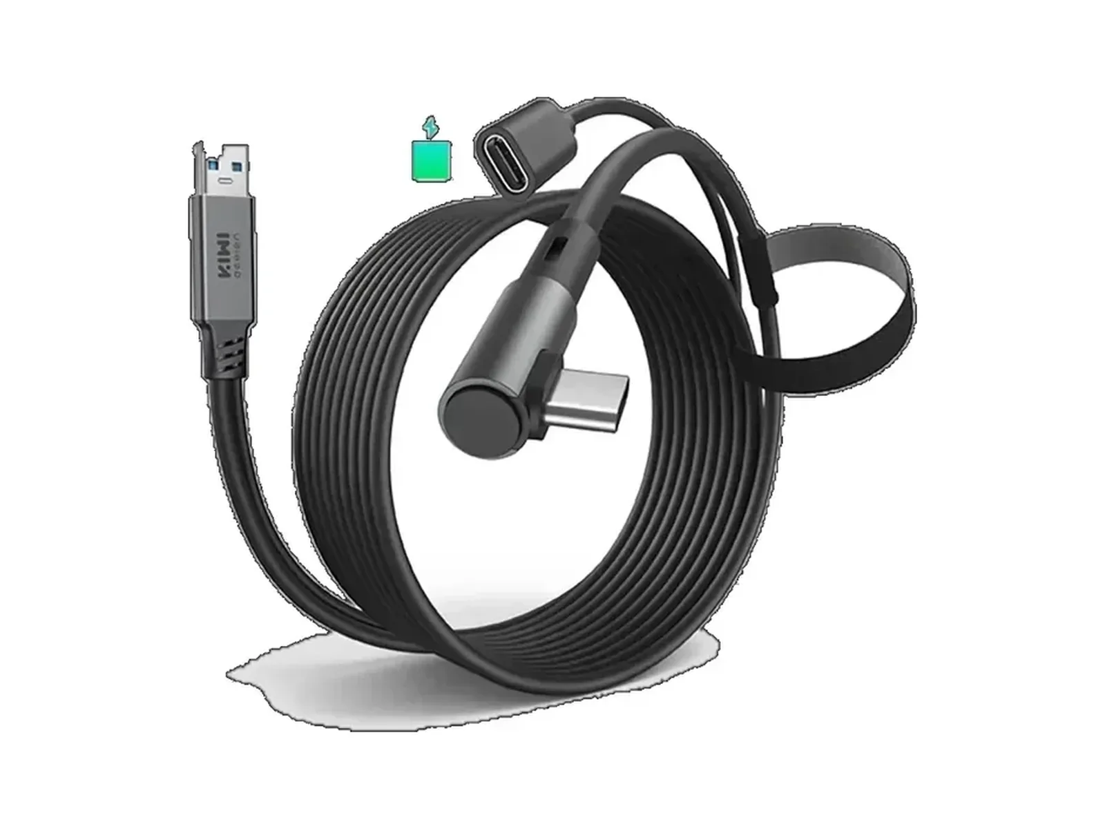 KIWI design L1 Plus – כבל Link עם טעינה ל-Meta Quest ו-Pico 4