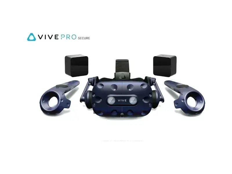 HTC VIVE Pro Secure – משקפי מציאות מדומה מאובטחים לעסקים וארגונים (ערכת Secure Kit) (HTC VIVE Pro Secure Secure Kit)