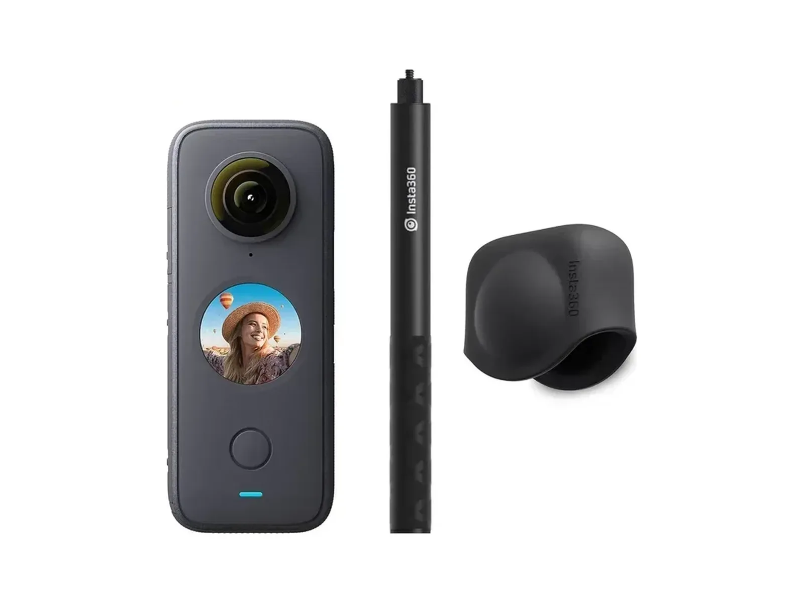 Insta360 ONE X2 – מצלמת 360° חכמה עם ערכת PRO מלאה