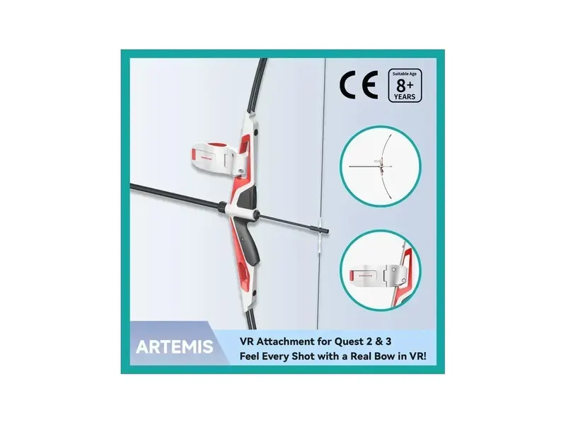 Artemis VR Game Bow – הקשת החכמה לחוויית ירי מושלמת במציאות מדומה (Artemis VR Game Bow)