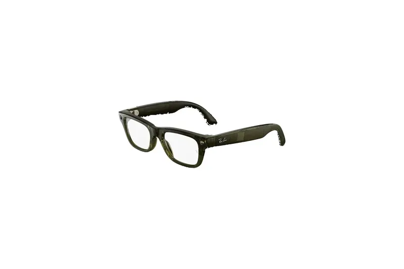 Ray-Ban Meta Blayzer Optics (Gen 2) – Shiny Transparent Dark Olive (Ray-Ban Meta Blayzer Optics Gen 2 Shiny Transparent Dark Olive)