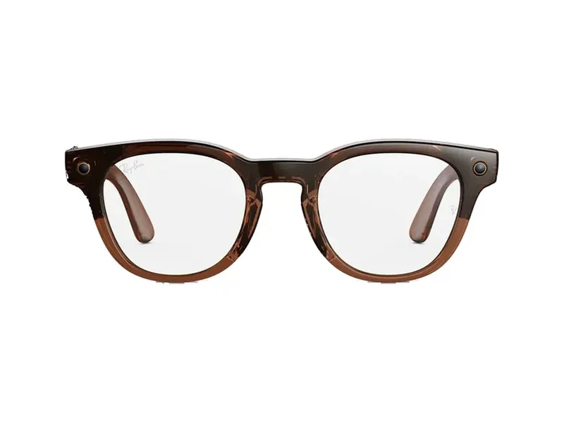 ריי-באן מטא Scriber Optics (Gen 2) – Shiny Transparent Umber