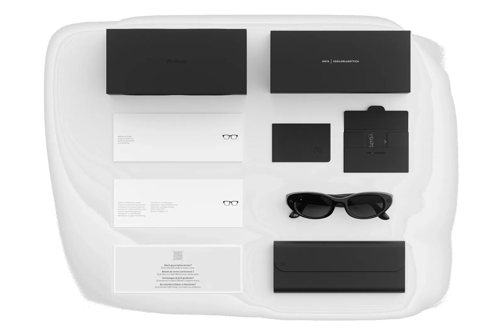 מטא Starfire Kylie Edition – Classic Black / Clear to Grey Transitions