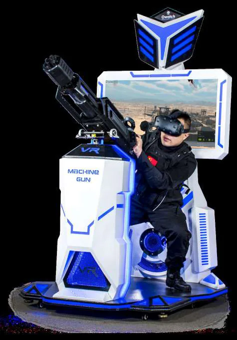 Owatch VR Machine Gun — עמדת ירי לשחקן אחד (Owatch VR Machine Gun)