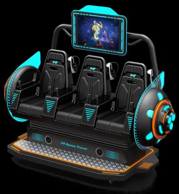 Owatch VR Space Travel — מתקן תנועה לשלושה (Owatch VR Space Travel)