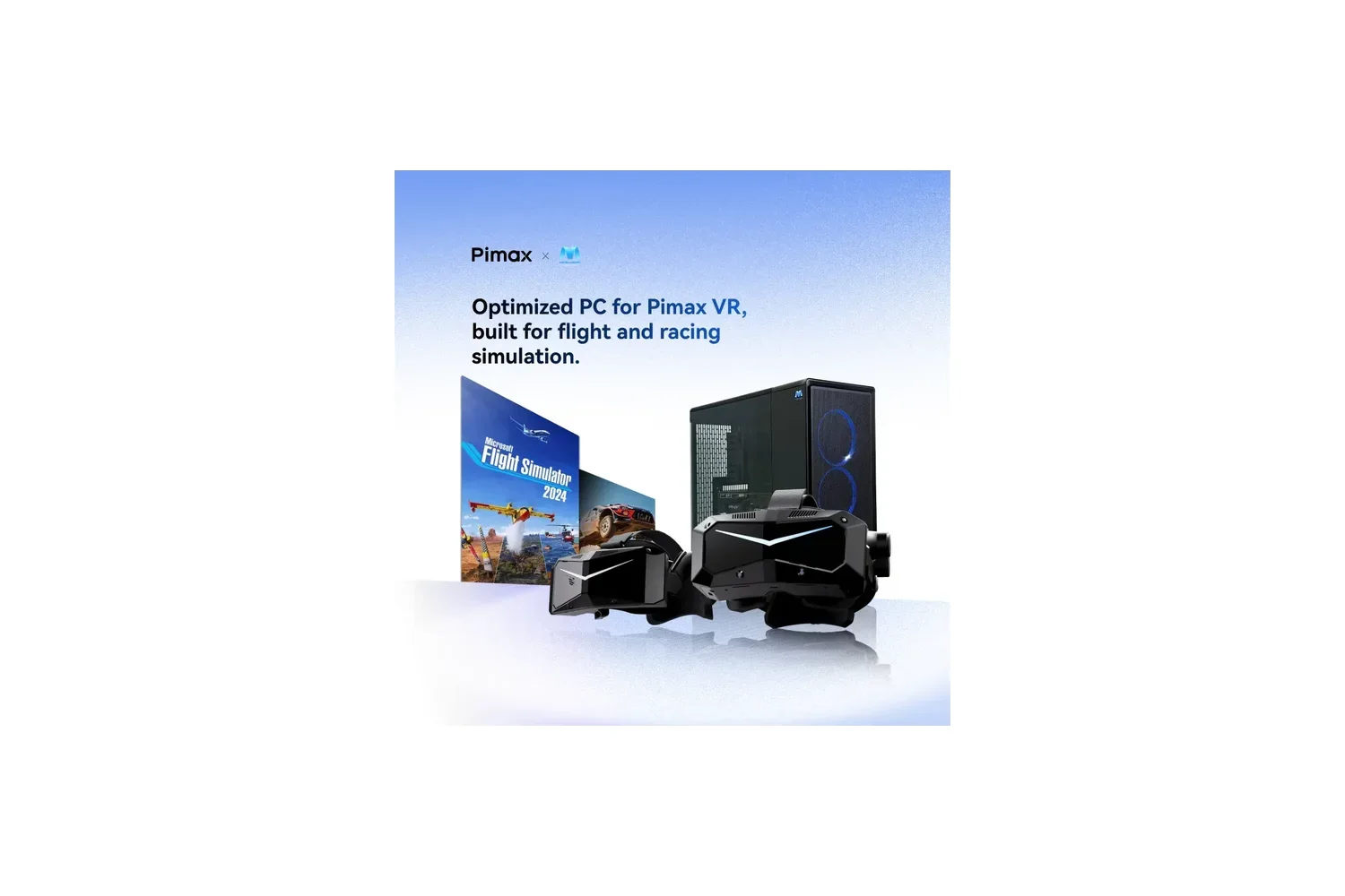 ערכת Pimax עם מחשב Micro Vision (Pimax Micro Vision)