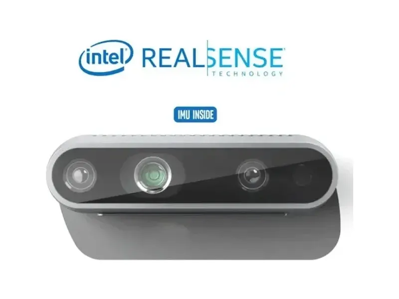 מצלמת עומק מתקדמת Intel RealSense D435i – עם IMU מובנה (Intel RealSense D435i IMU)